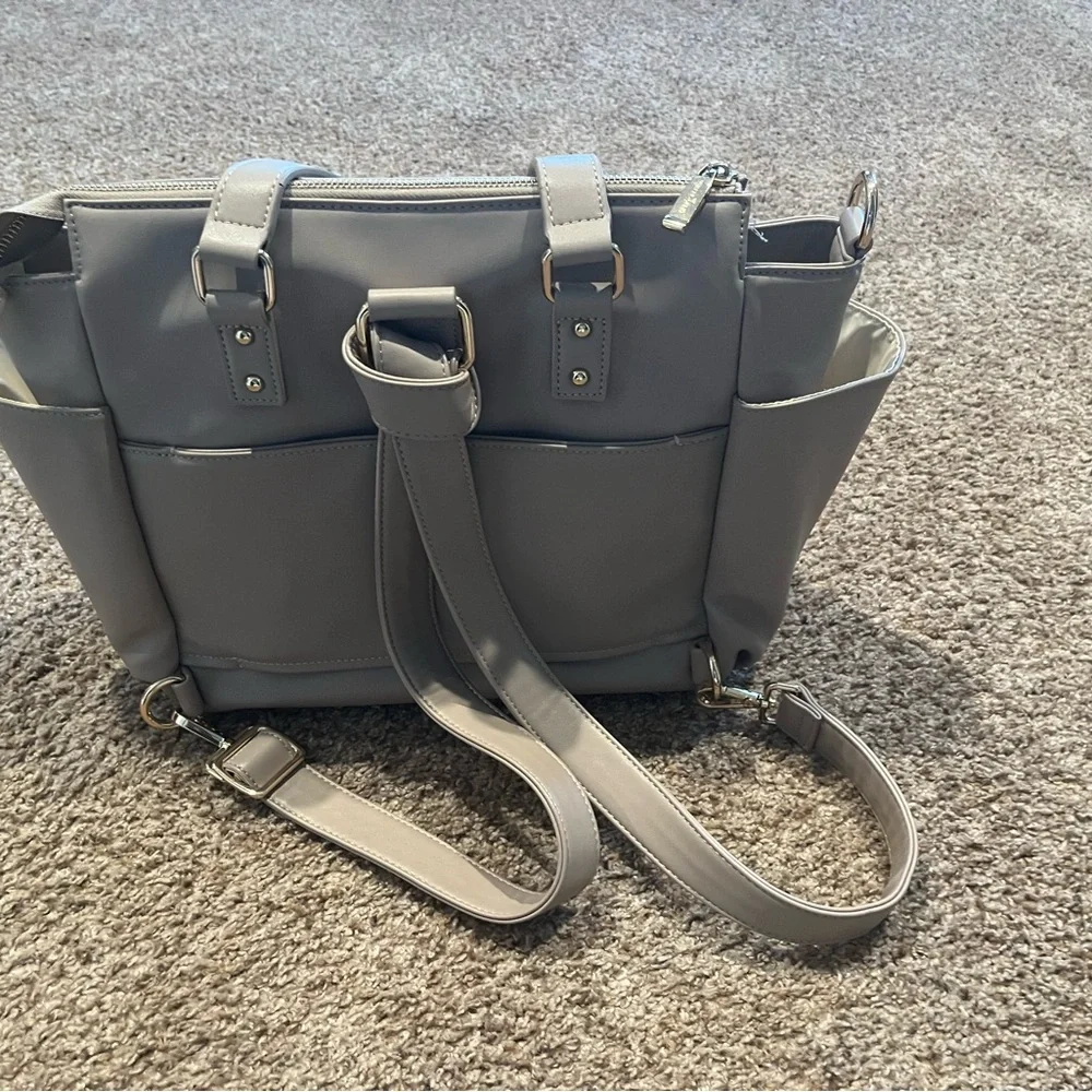 White Elm Gemini Mini Convertible Backpack - Picture 6 of 12